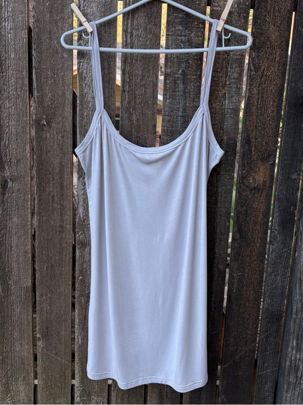Yala Cora Camisole Bamboo Jersey Knit Slip NWOT In Gray Sz XL